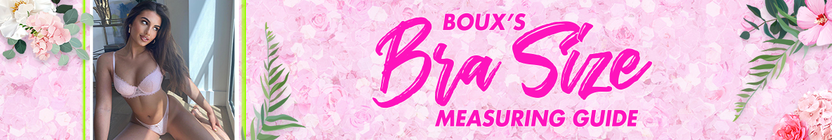Boux's Bra Size Measuring Guide 